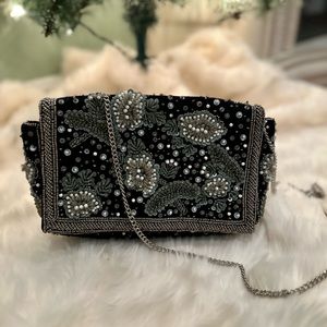 Beaded Anthropologie Crossbody Bag